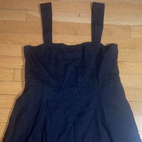 Women’s Halston Linen Sleeveless Dress - Picture 3 of 4